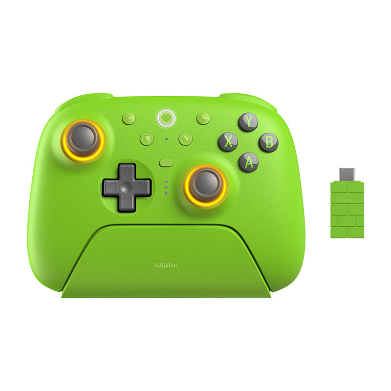 Green 8BitDo Ultimate 2 wireless controller